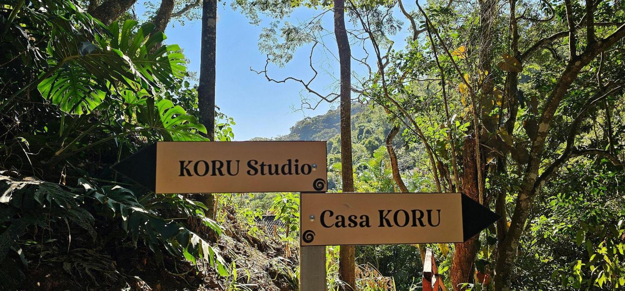 Casa Koru - Lareira & Sons Da Natureza Villa Petrópolis Dış mekan fotoğraf